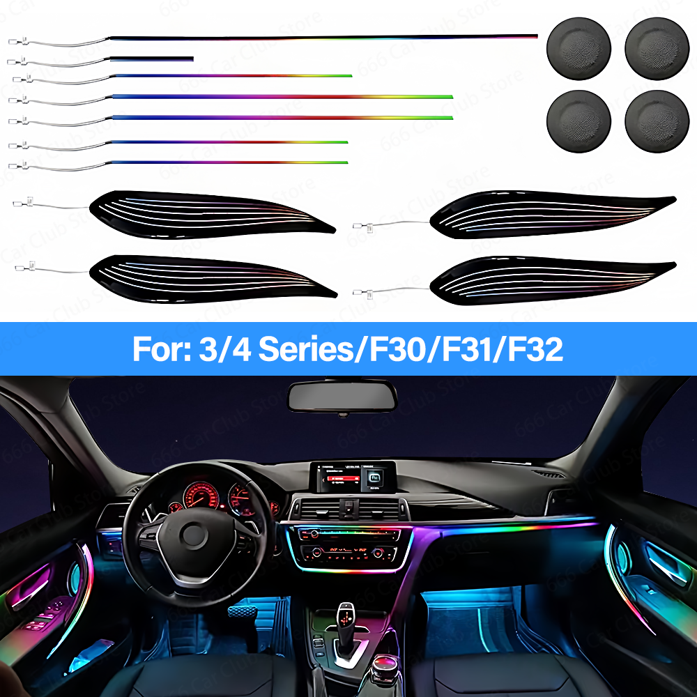 Led Interior Ambient Light - LED Ambient Light for BMW 3/4