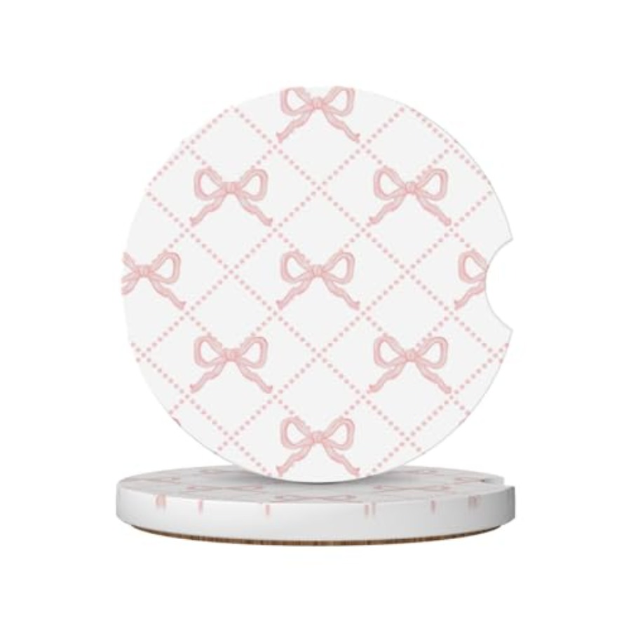 Car Accessories Cork - Car Coasters for Cup Holder Absorbent