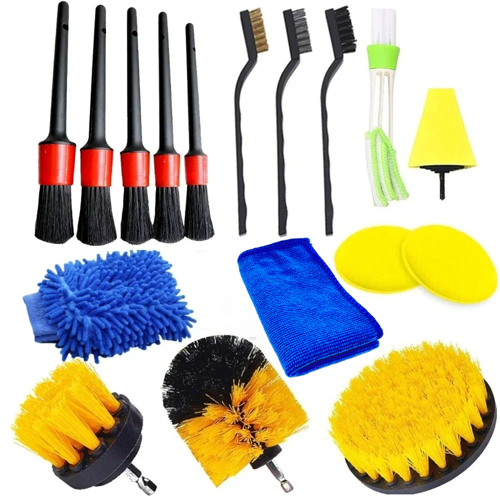 Car Detailing Brush - New Car Detailing Cleaning Kit Car