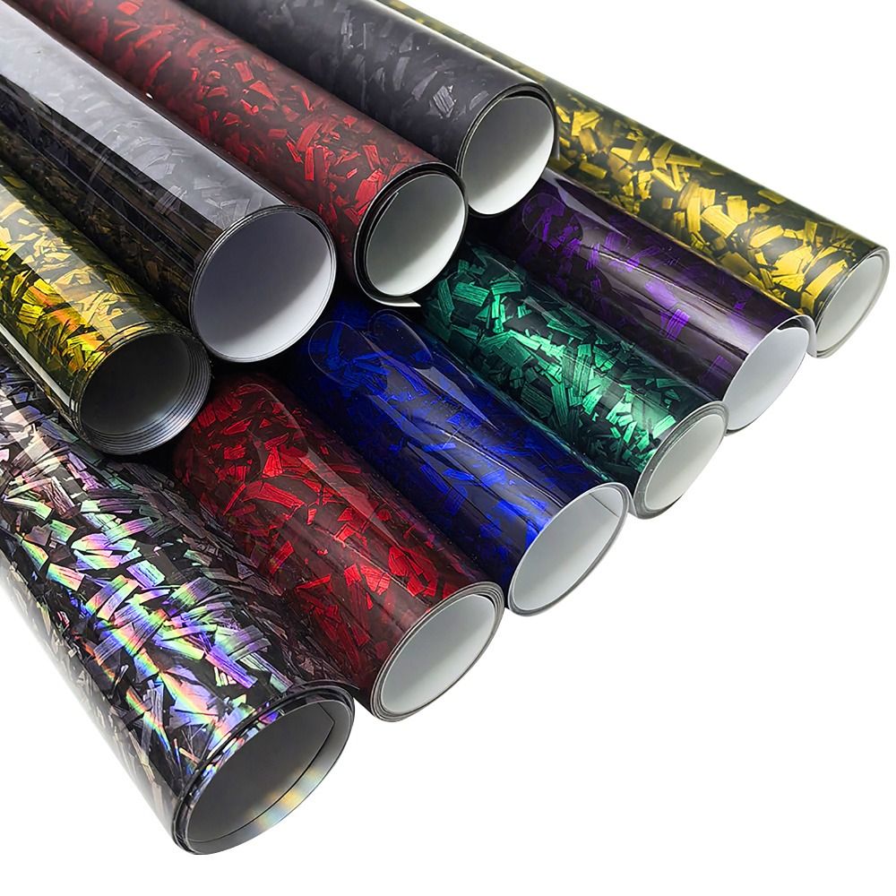 Car Accessories Must Have - 50x30CM Carbon Fiber Vinyl Film 3D/6D