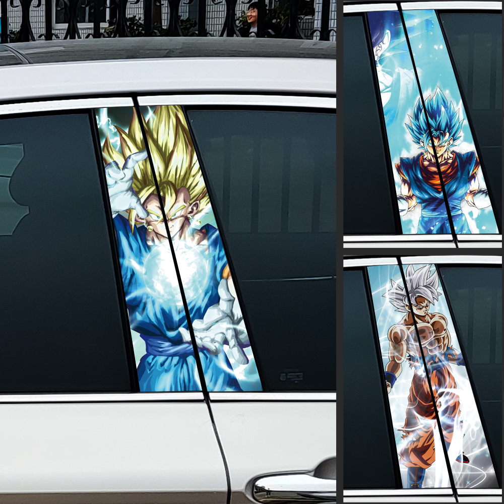 Car Accessories Must Have - Anime Son Goku Car Stickers Car