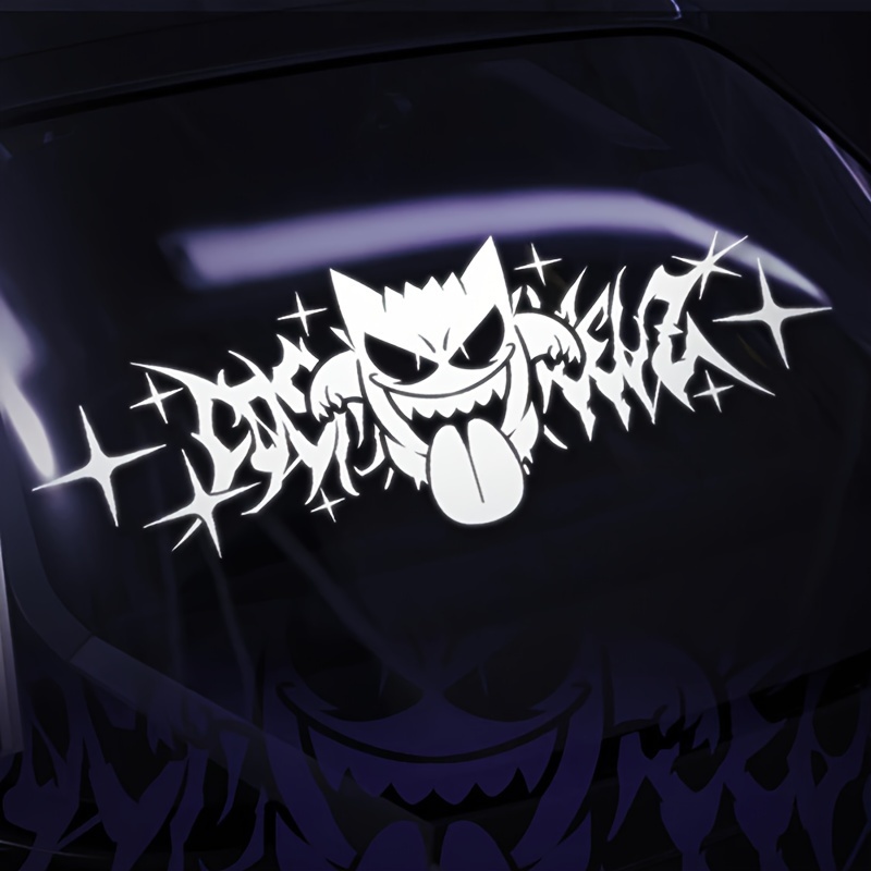 Car Accessories Must Have - Anime Vinyl Car Decal - Fade-Resistant
