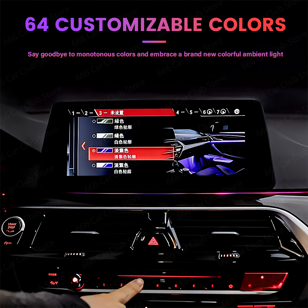 Upgrade 11 Colors to 64 Colors - Led Interior Ambient Light incelemesi ve fiyatı