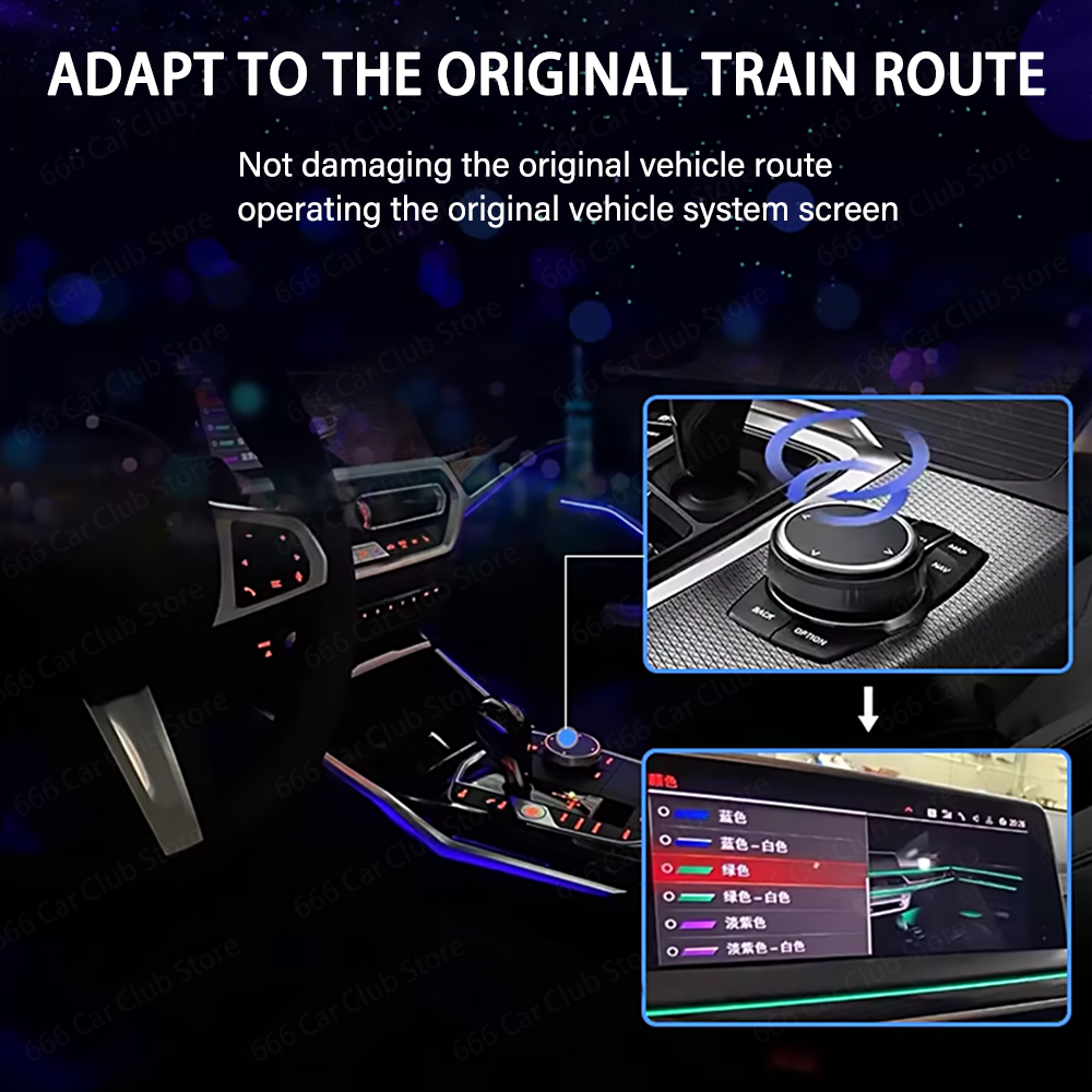 Upgrade 11 Colors to 64 Colors - Led Interior Ambient Light incelemesi ve fiyatı