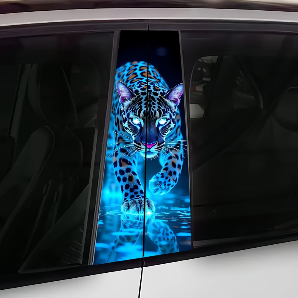 2 pieces luminous leopard prin - Car Accessories Must Have incelemesi ve fiyatı