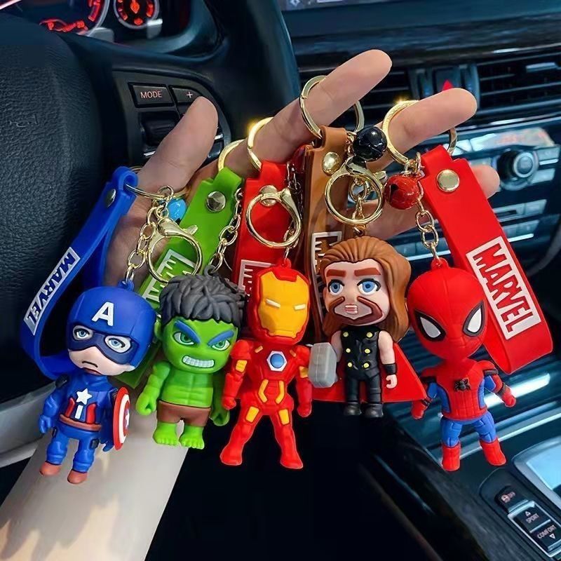 New Marvel Car Keychain Anime  - Car Accessories Wholesale incelemesi ve fiyatı