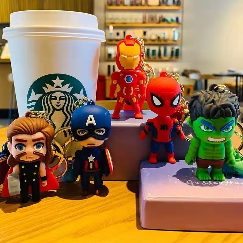 New Marvel Car Keychain Anime  - Car Accessories Wholesale incelemesi ve fiyatı