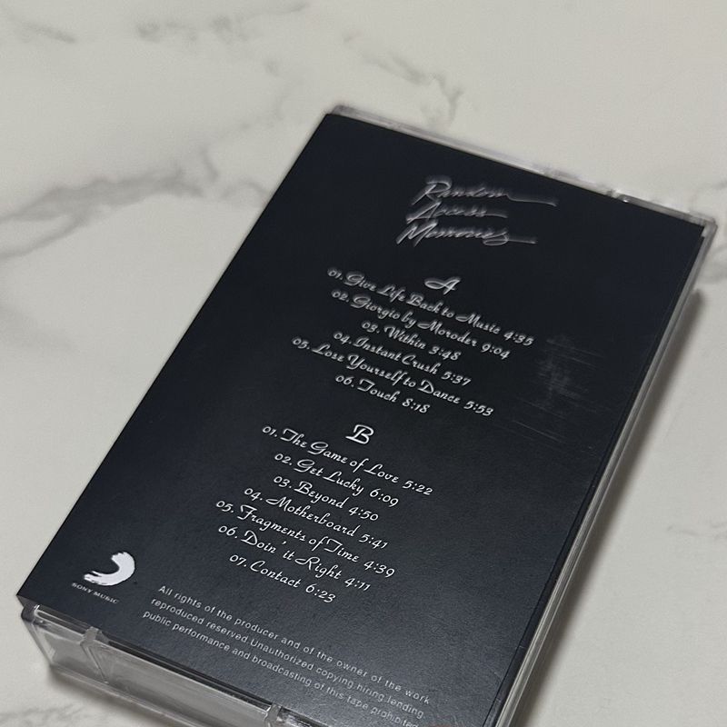 DJ Daft Punk Thomas Bangalter  - Car Accessories Tape incelemesi ve fiyatı
