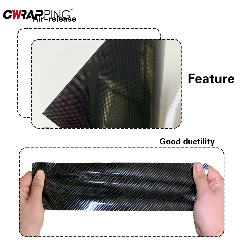 Carbon Fiber Matte Glossy Blac - Car Accessories Tape incelemesi ve fiyatı
