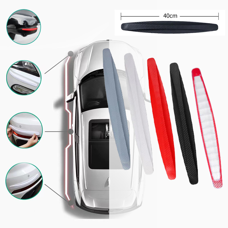 2/4PCS Front Rear Bumper Unive - Car Accessories Tape incelemesi ve fiyatı