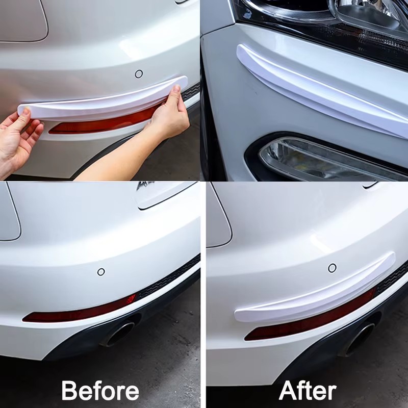 2/4PCS Front Rear Bumper Unive - Car Accessories Tape incelemesi ve fiyatı