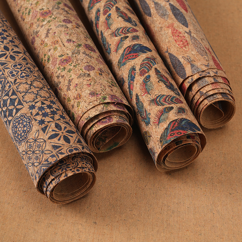 100x138cm Cork Printed PU Leat - Car Accessories Cork incelemesi ve fiyatı