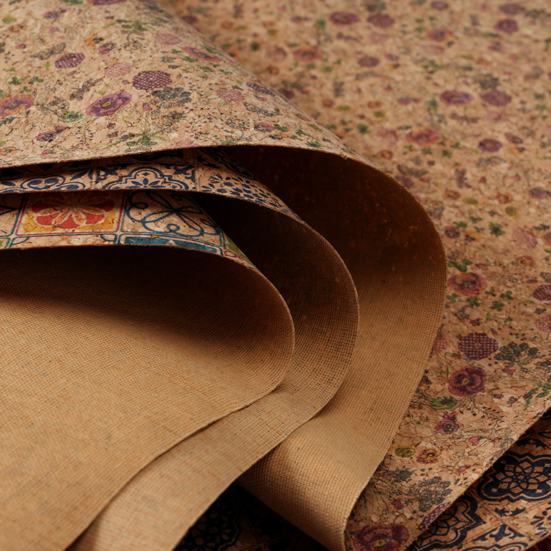 100x138cm Cork Printed PU Leat - Car Accessories Cork incelemesi ve fiyatı