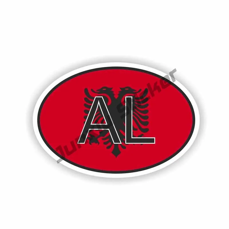 Albanian Flag Map Eagle Car St - Car Accessories Lebanon incelemesi ve fiyatı