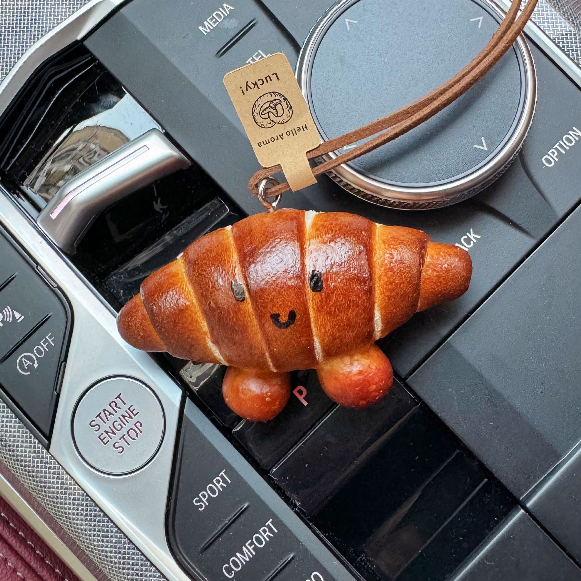 DIY Handmade Bread Keychain Co - Car Accessories Cork incelemesi ve fiyatı
