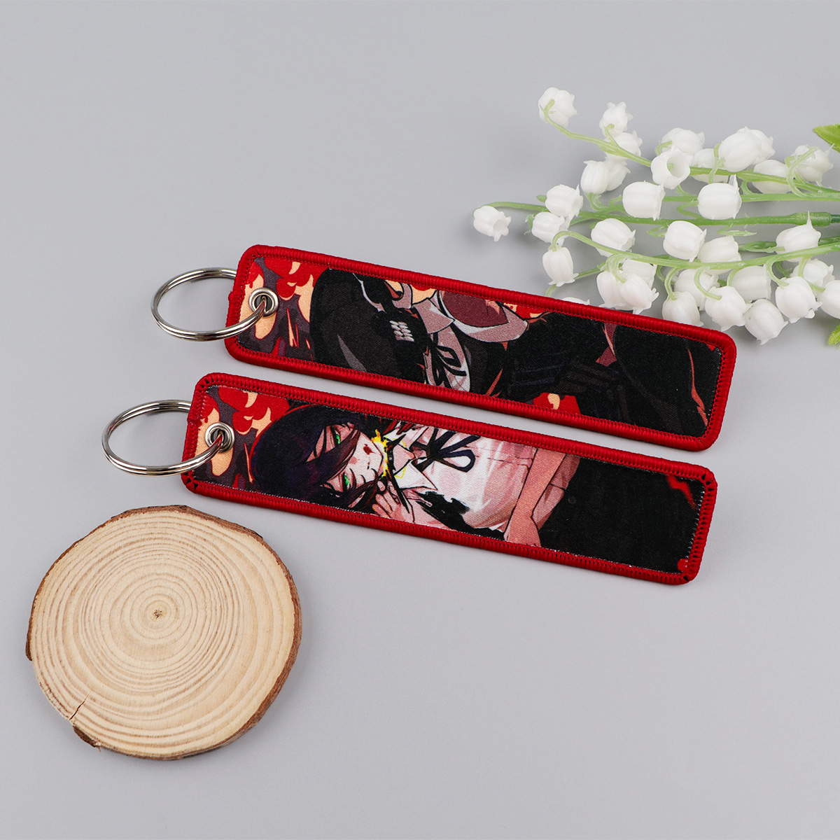 Anime Girls Embroidery Key Fob - Car Accessories In Japan incelemesi ve fiyatı