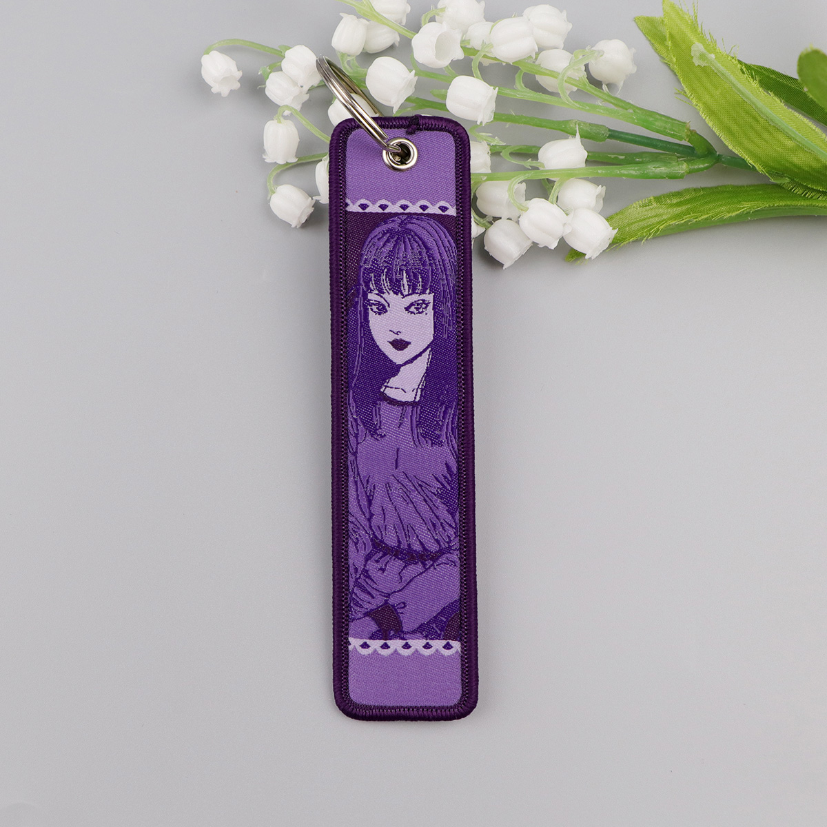 Anime Girls Embroidery Key Fob - Car Accessories In Japan incelemesi ve fiyatı