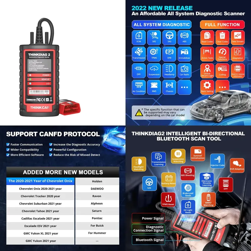 Thinkdiag 2 Diagnostic Tool OB - Obd2 Scanner incelemesi ve fiyatı
