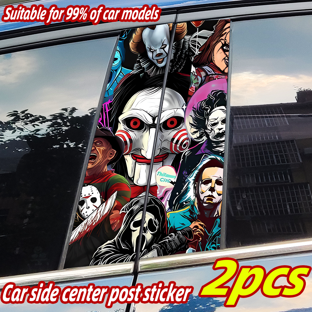 Horror Character Ghost Car Sti - Car Accessories Must Have incelemesi ve fiyatı
