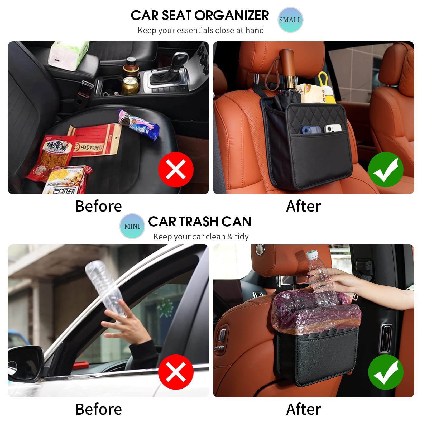 Car Backseat Storage Bag Large - Car Accessories Xuv 300 incelemesi ve fiyatı