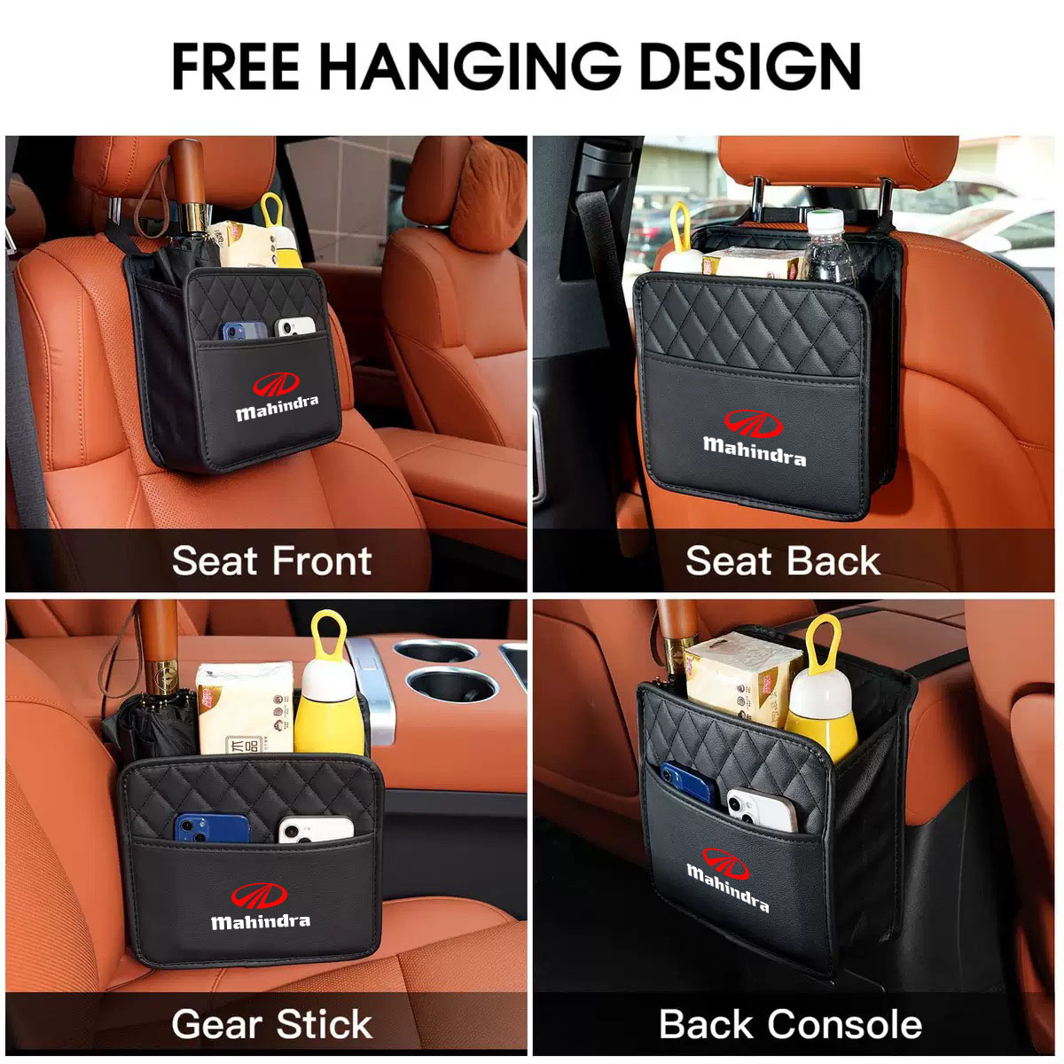 Car Backseat Storage Bag Large - Car Accessories Xuv 300 incelemesi ve fiyatı