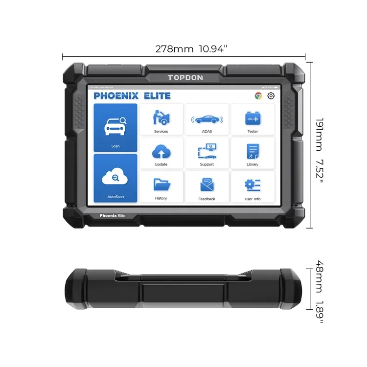 TOPDON PHOENIX ELITE Car Ecu U - Obd2 Scanner incelemesi ve fiyatı