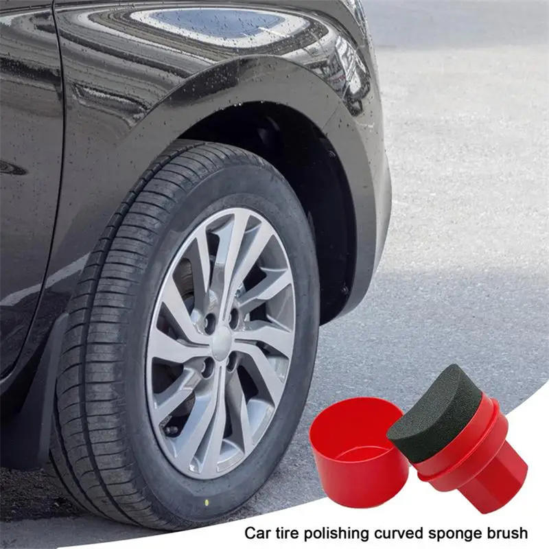 Car Tire Waxing Sponge Car Wax - Car Detailing Brush incelemesi ve fiyatı