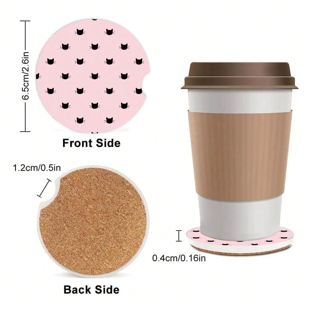 NEW- Absorbent Car Cupholder C - Car Accessories Cork incelemesi ve fiyatı