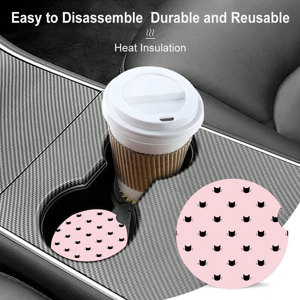 NEW- Absorbent Car Cupholder C - Car Accessories Cork incelemesi ve fiyatı