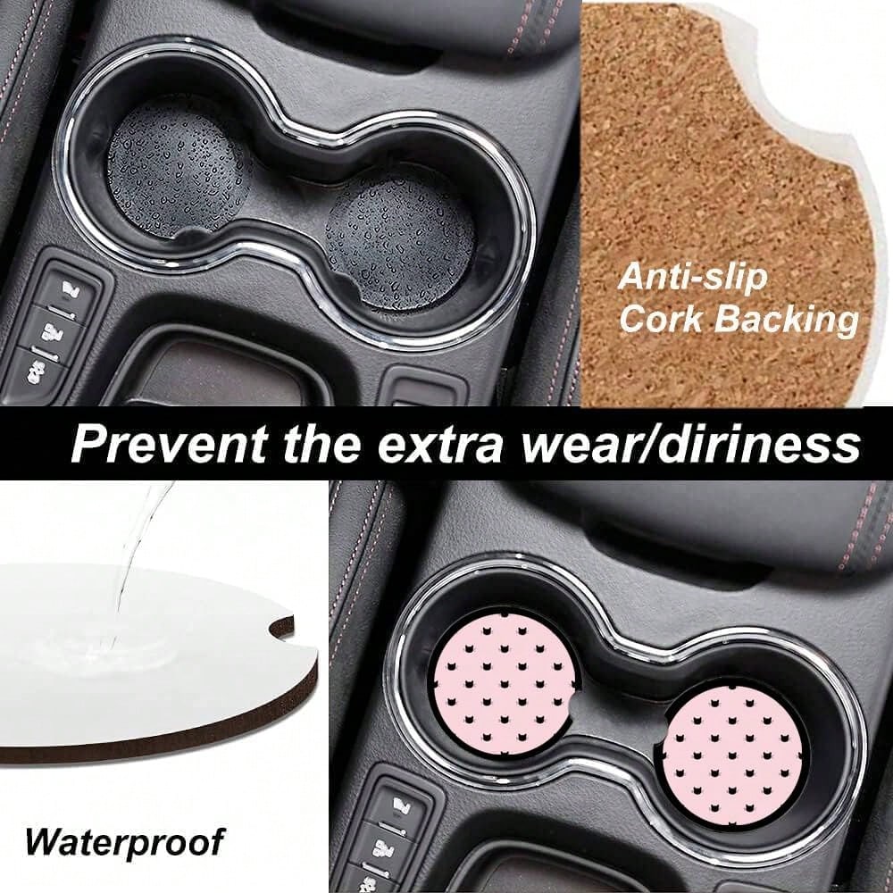 NEW- Absorbent Car Cupholder C - Car Accessories Cork incelemesi ve fiyatı