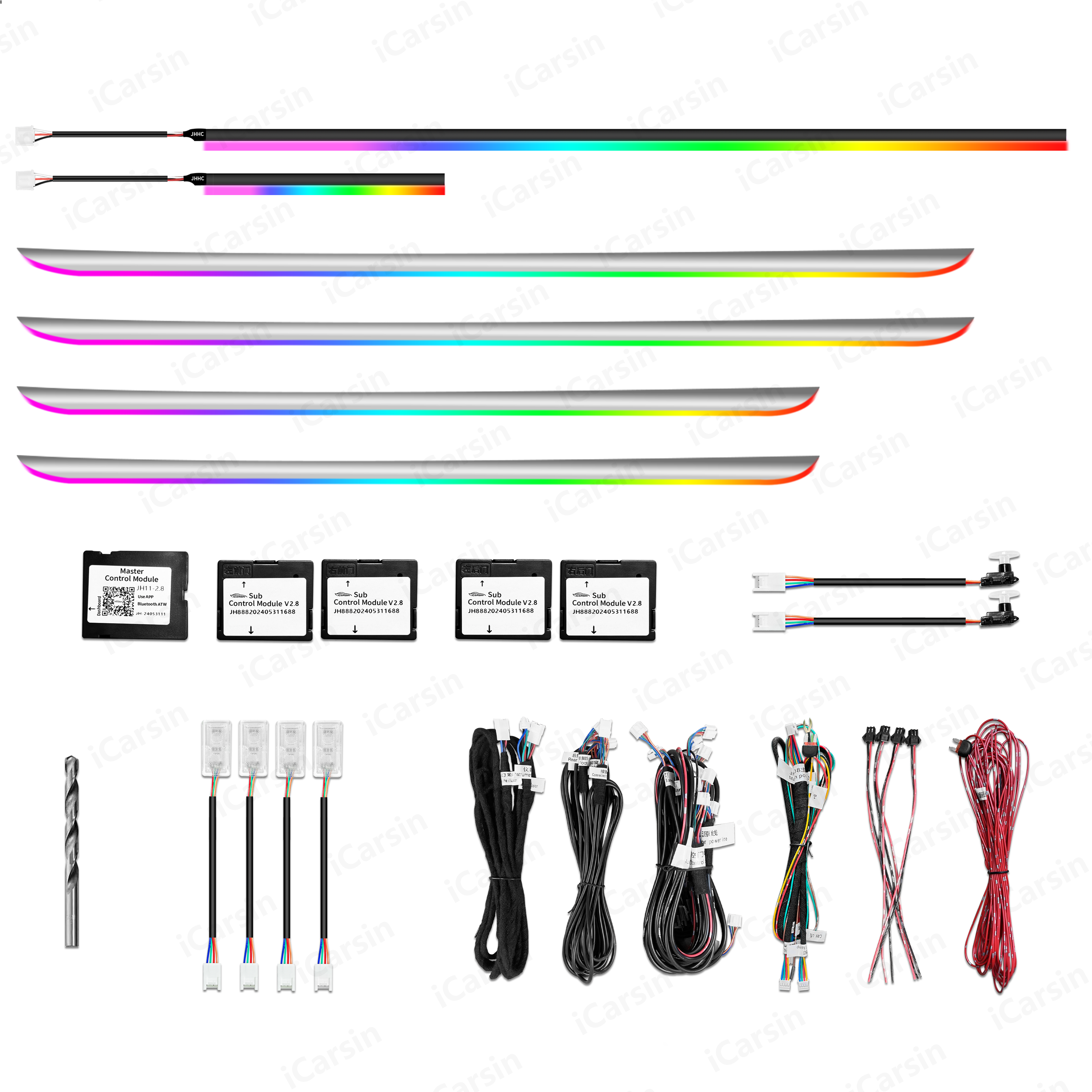 ICarsin Upgrade 256 Colors Sym - Led Interior Ambient Light incelemesi ve fiyatı