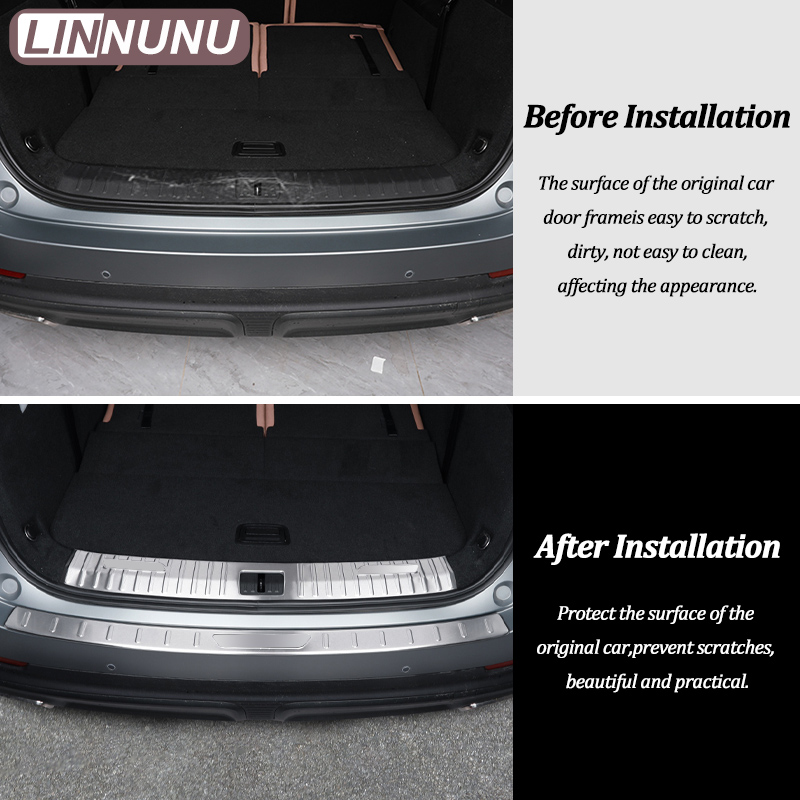 LINNUNU 2PCS Car rear guard St - Car Accessories Tape incelemesi ve fiyatı