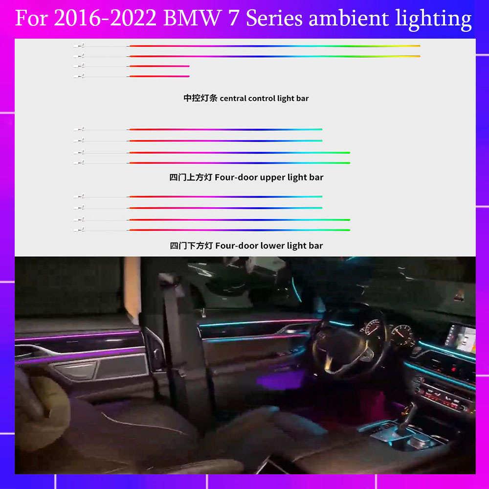 Ambient Lighting Kit for BMW 2 - Led Interior Ambient Light incelemesi ve fiyatı