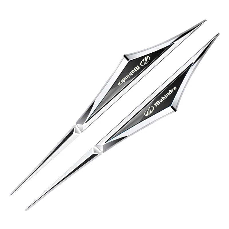 2pcs 3d alloy car stickers car - Car Accessories Xuv 300 incelemesi ve fiyatı