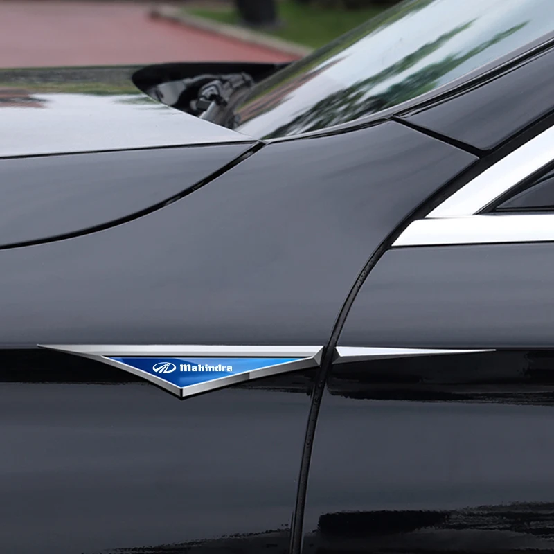 2pcs 3d alloy car stickers car - Car Accessories Xuv 300 incelemesi ve fiyatı