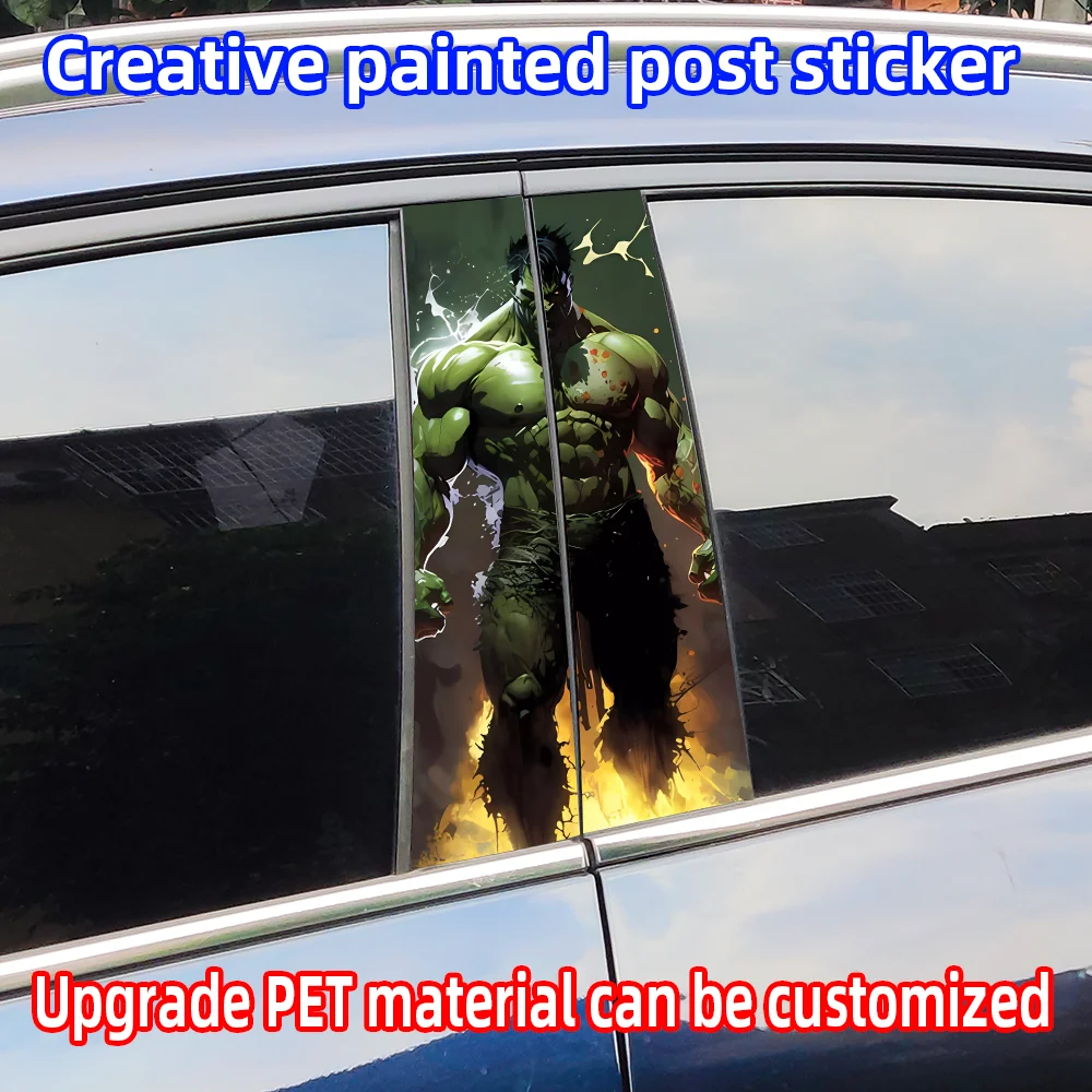 Anime Hulk Car Stickers Auto B - Car Accessories Must Have incelemesi ve fiyatı