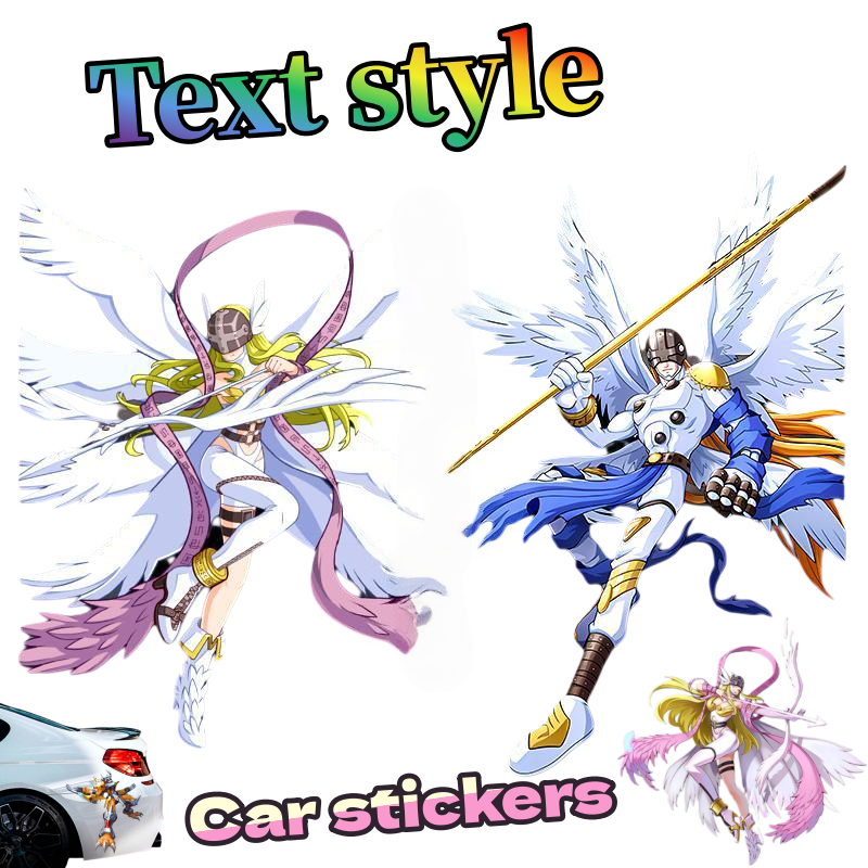 Digimon Car Sticker Cute Fashi - Car Accessories In Japan incelemesi ve fiyatı