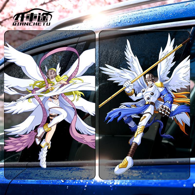 Digimon Car Sticker Cute Fashi - Car Accessories In Japan incelemesi ve fiyatı