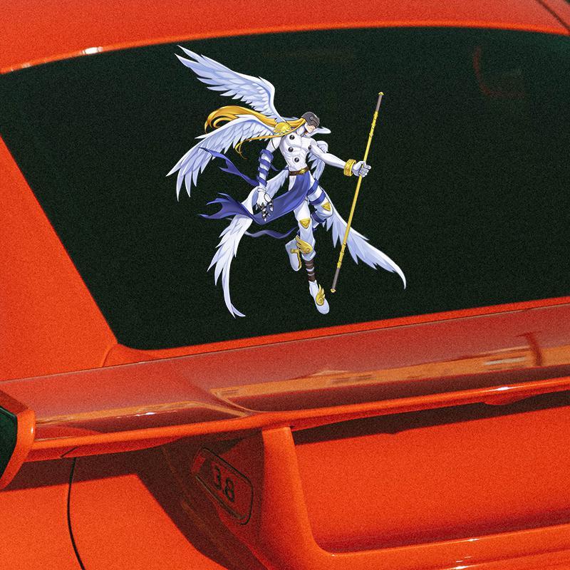 Digimon Car Sticker Cute Fashi - Car Accessories In Japan incelemesi ve fiyatı