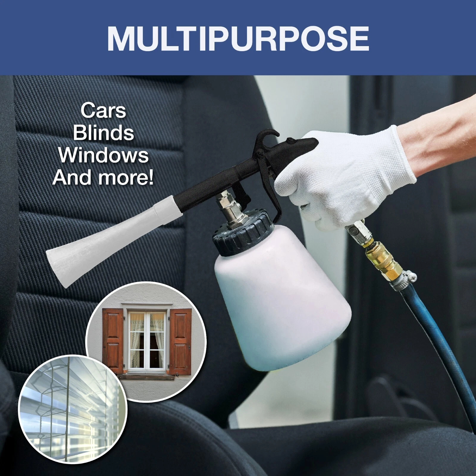 Pneumatic Tornado Car Interior - Car Detailing Brush incelemesi ve fiyatı
