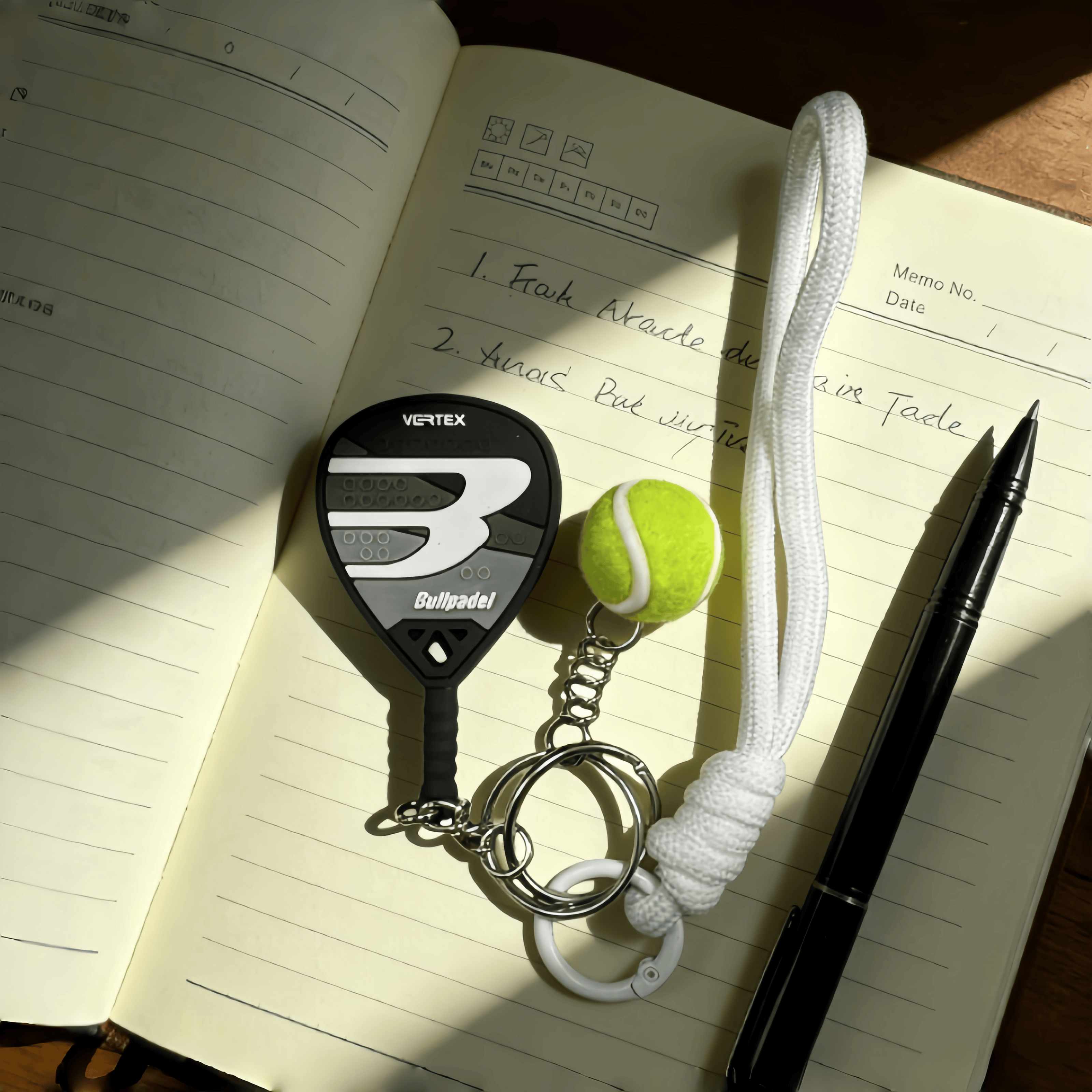 Mini Tennis Racket Keychain, D - Car Accessories Must Have incelemesi ve fiyatı