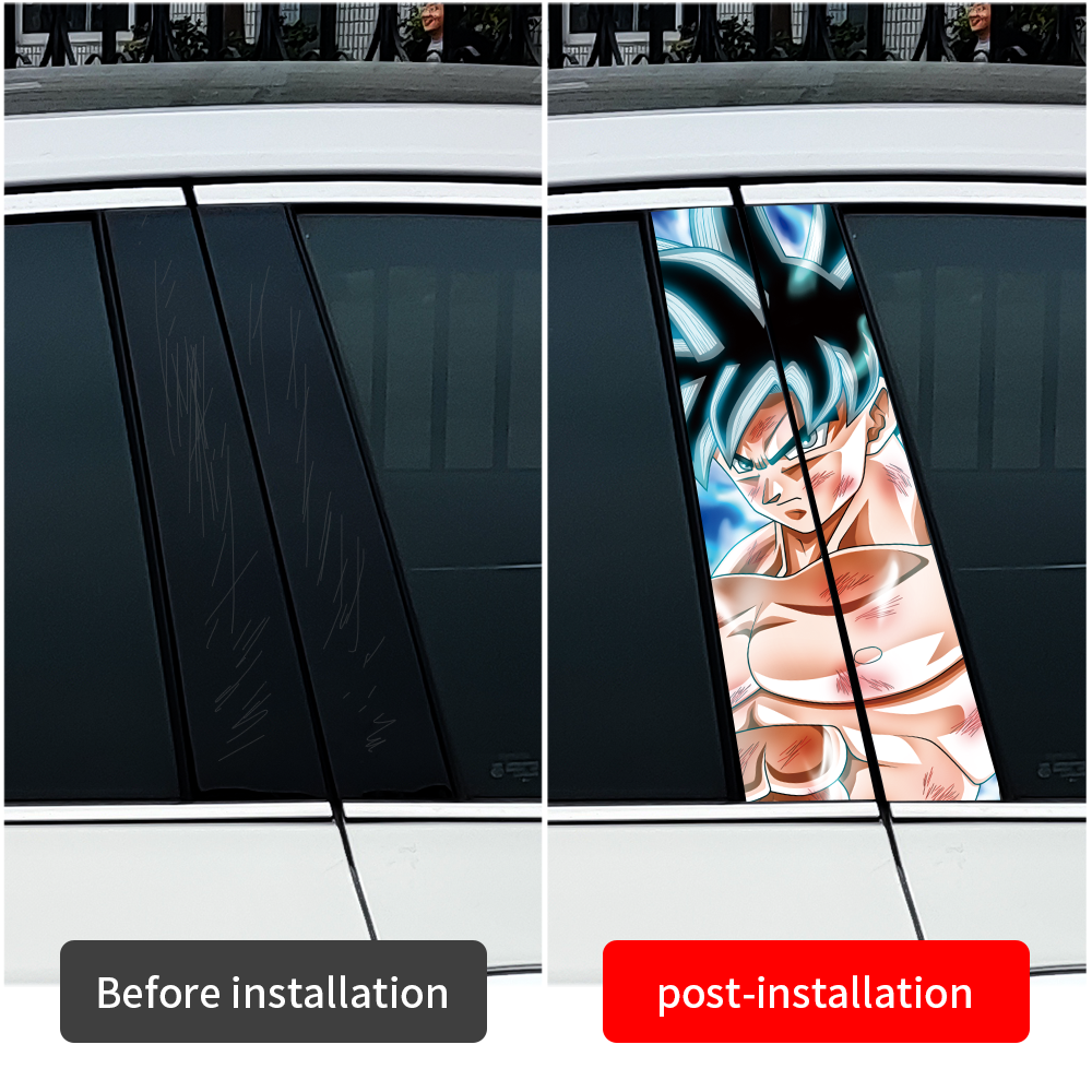 Son Goku Car Stickers Waterpro - Car Accessories Must Have incelemesi ve fiyatı