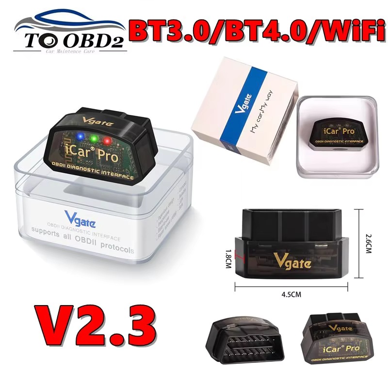 Vgate iCarpro ELM327 V2.3 Orig - Obd2 Scanner incelemesi ve fiyatı
