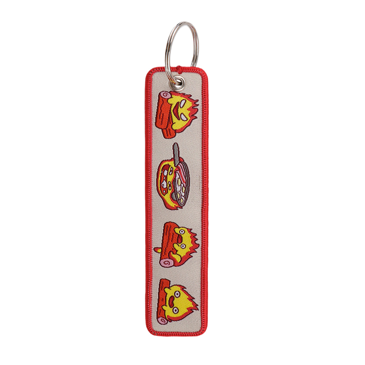 Anime Fire Embroidery Key Fobs - Car Accessories In Japan incelemesi ve fiyatı