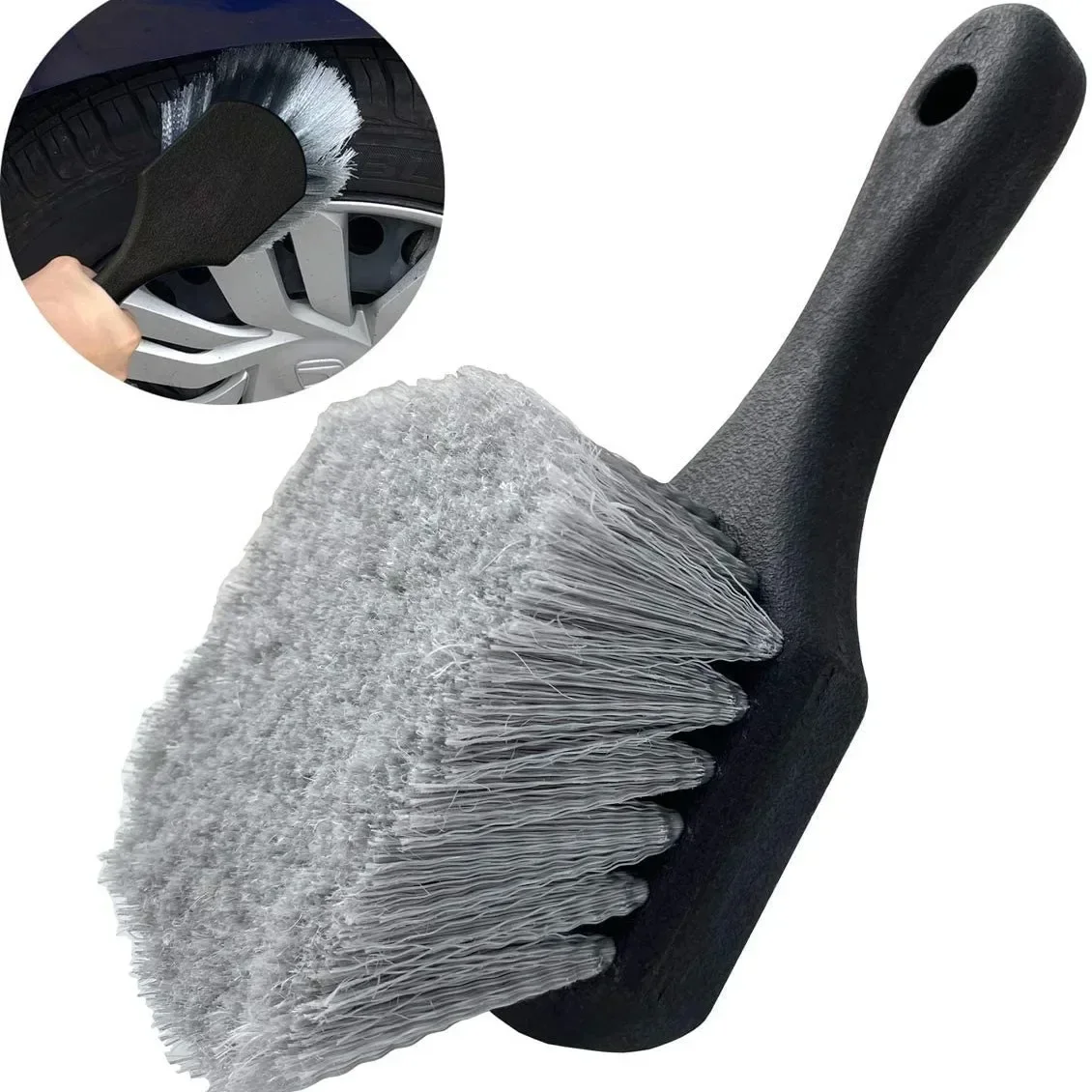 Car Wheel Hub Washing Brush An - Car Detailing Brush incelemesi ve fiyatı