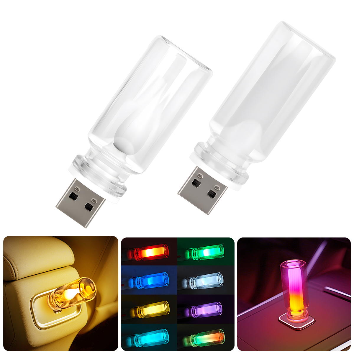 USB LED Flash Candles Light Bu - Led Interior Ambient Light incelemesi ve fiyatı