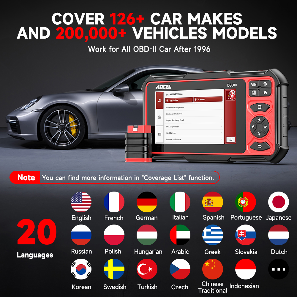 Ancel DS300 Professional Car D - Obd2 Scanner incelemesi ve fiyatı