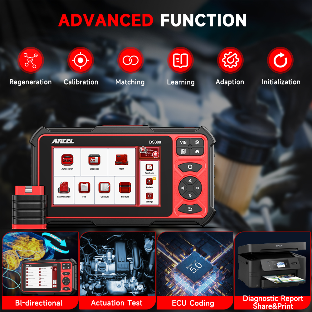 Ancel DS300 Professional Car D - Obd2 Scanner incelemesi ve fiyatı