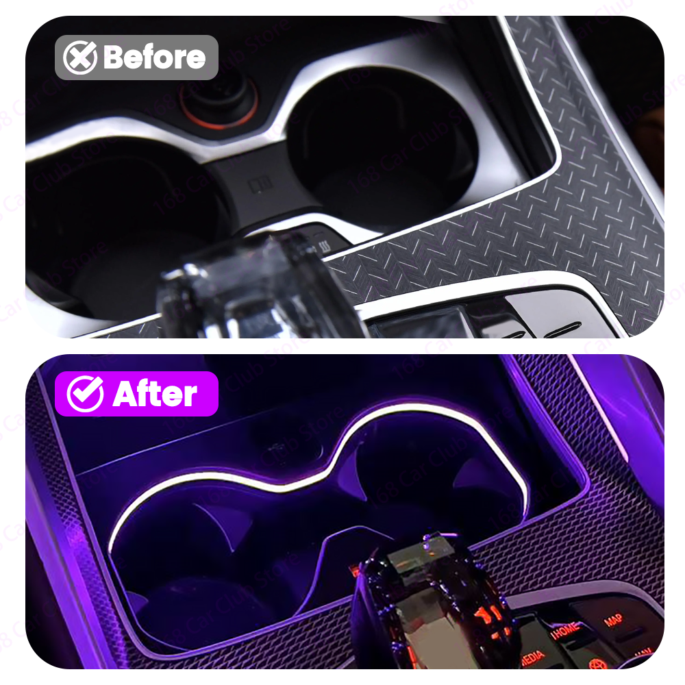 LED 11 Colour Cup Holder Light - Led Interior Ambient Light incelemesi ve fiyatı