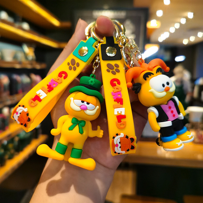 Creative Garfield Keychain Car - Car Accessories Wholesale incelemesi ve fiyatı